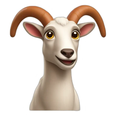 sausage goat sticker