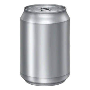 an open can  sticker