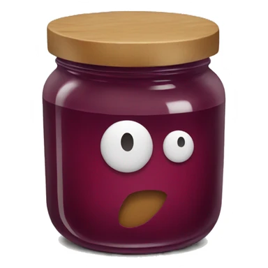 a jar of jam sticker
