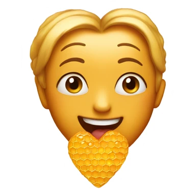 honey heart  sticker