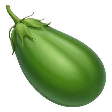 green brinjal sticker
