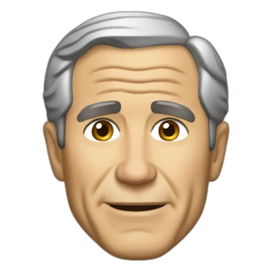 George w bush sticker