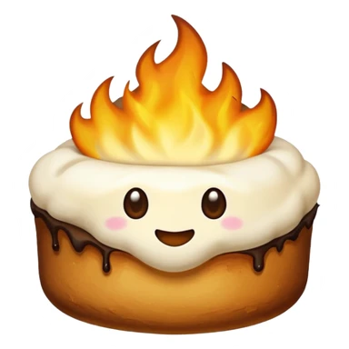 toasted marshmallow sticker