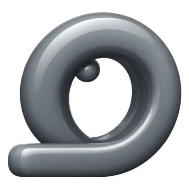 grey swirl slide sticker