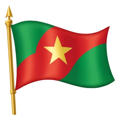 Myanmar flag sticker