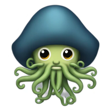 Davy Jones with tentacles sticker