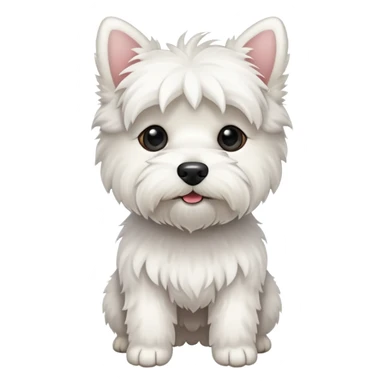 emojis.com white-terrier-full-body-photo sticker