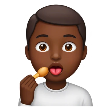 Licking my chops sticker