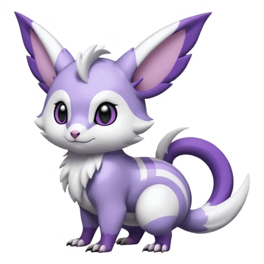 Shiny Furret-Absol-Noibat-Hybrid (Full body) sticker