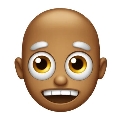 Ugly goofy ahh brown fish sticker