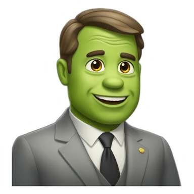 sherk as president sticker
