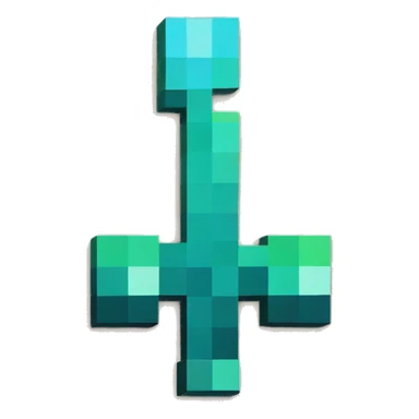 Minecraft logo sticker