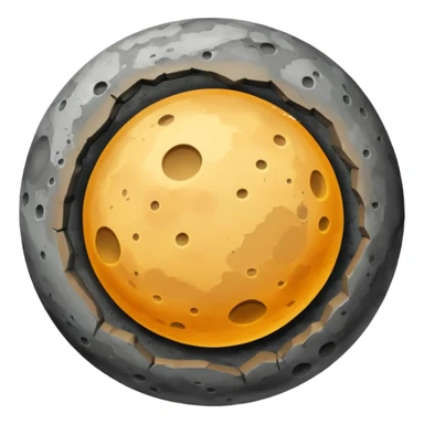 Mercury planet sticker