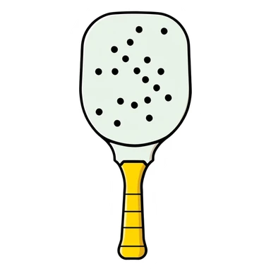 Pickleball paddle sticker