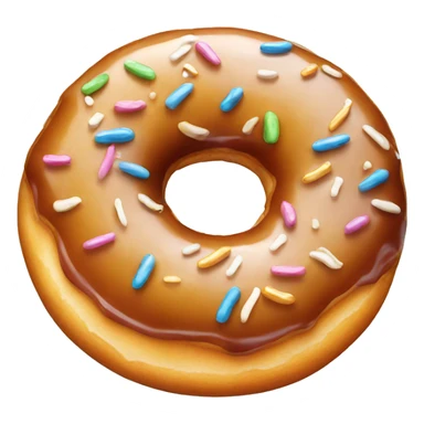 glazed doughnut sticker