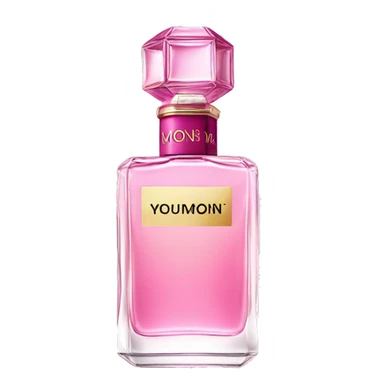 pink YSL Mon Paris perfume sticker
