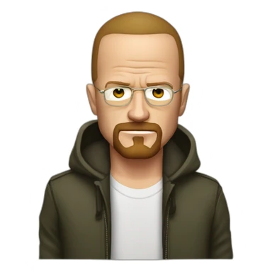 Jessie pinkman ans Heisenberg sticker
