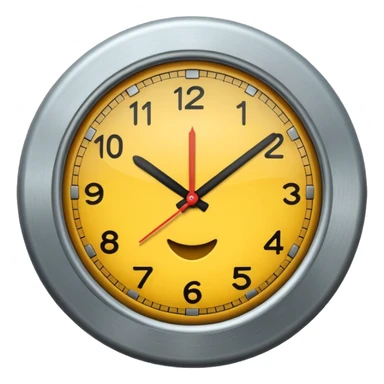 Clock it emoji sticker