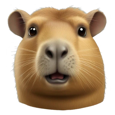 Capybara super réaliste  sticker