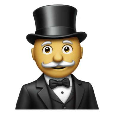 the monopoly man sticker