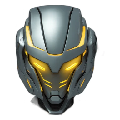 futuristic armored Omega Energy bots sticker