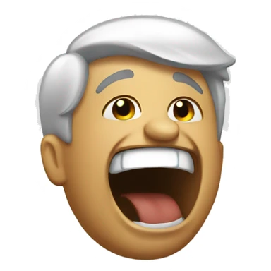 laugh while worry sticker