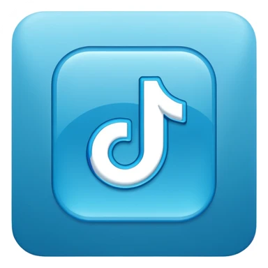 BLUE TIK TOK TICK sticker