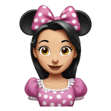 Minnie mouse sticker
