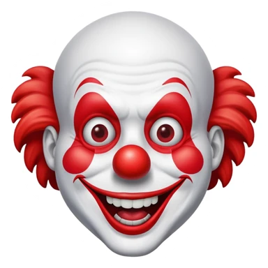 quick bet with clown man head sticker