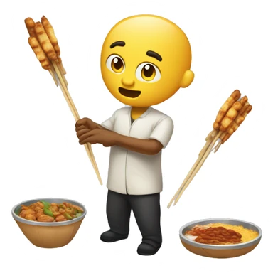 Create Satay Related Discord Emoji.
Make it to be as fun as possible. sticker