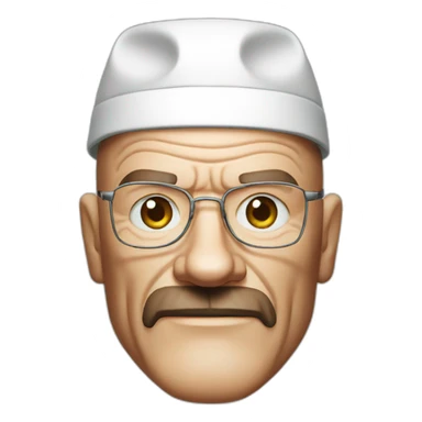 Walter white cook sticker