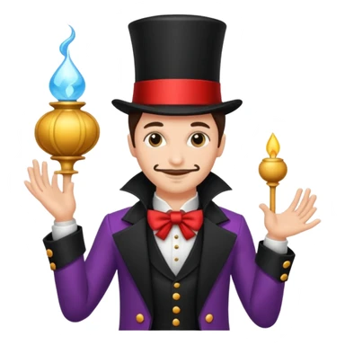 Magician + Acrobat sticker