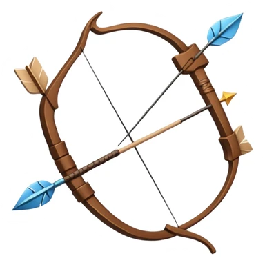 flecha de arco sticker