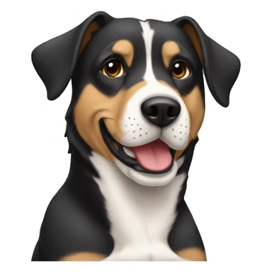 Perro enamorado sticker