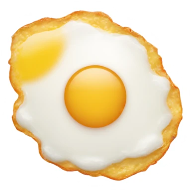 Sunny side up egg sticker