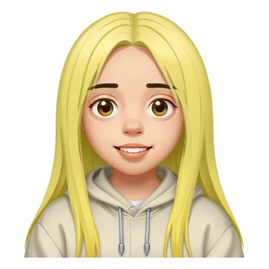 2024 Billie  happy sticker