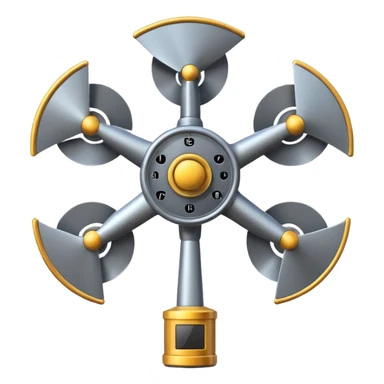 Anemometer sticker