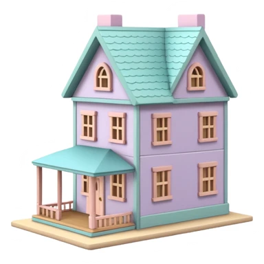 doll house sticker