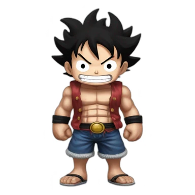 Luffy gear fourth sticker