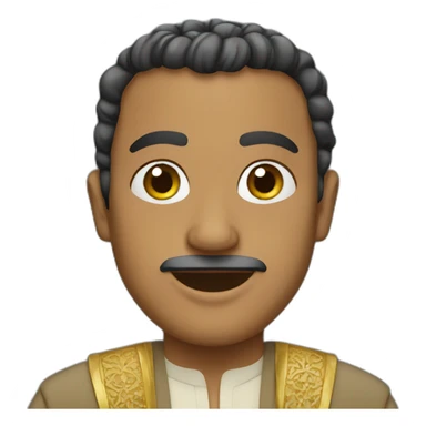 Roi marocain sticker