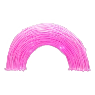 Fiber optic, pink world sticker