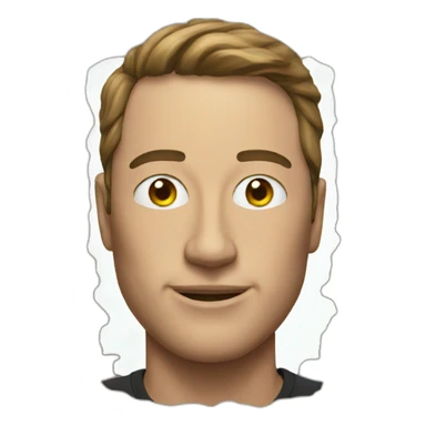 Elon-mask sticker