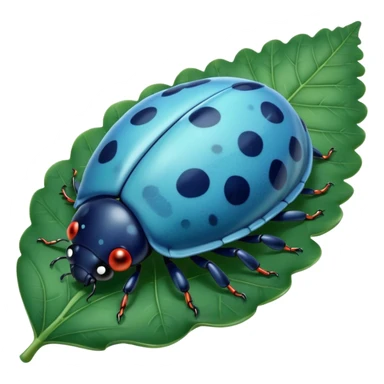 blue lady bug on leaf
























































 sticker