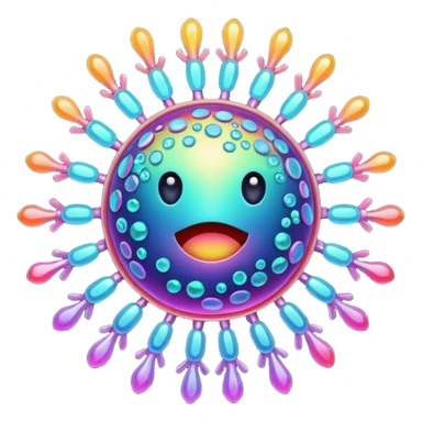 Virus sticker
