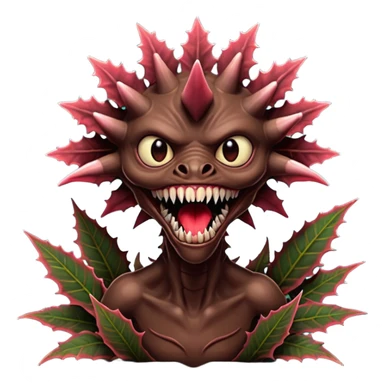 A demogrogonfrom Stranger Things sticker