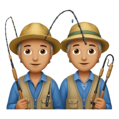 2 pescadores sticker