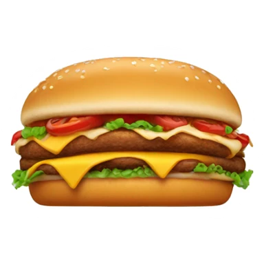 fast food item with santa hat sticker