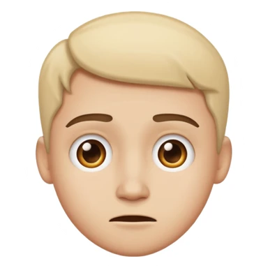 half confused, half sad, and half happy  sticker