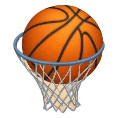 basket-ball sticker