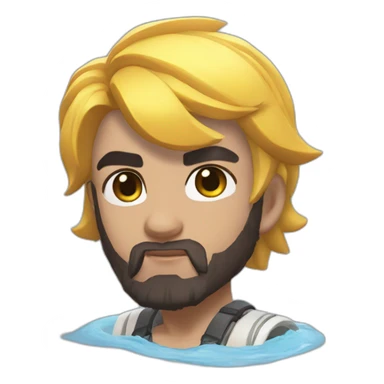 Baptise overwatch sticker